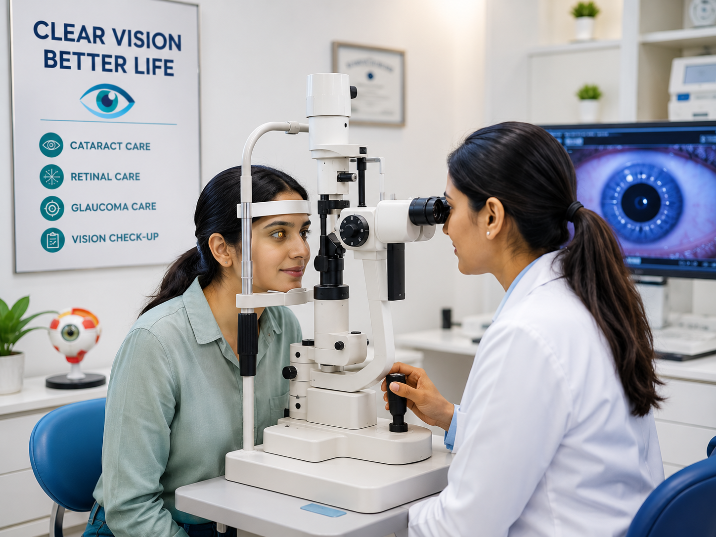 Eye treatment coordination in Bengaluru
