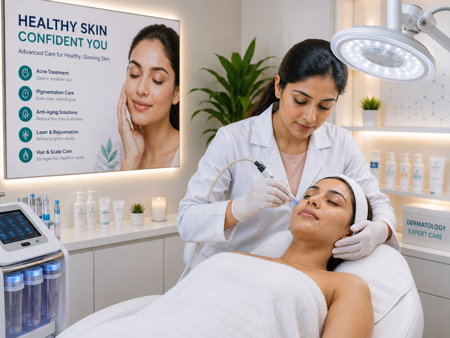 Skin care and dermatology coordination
